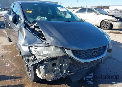 2013 Honda Civic Ex из США, поврежденный, VIN 2HGFB2F89DH523047